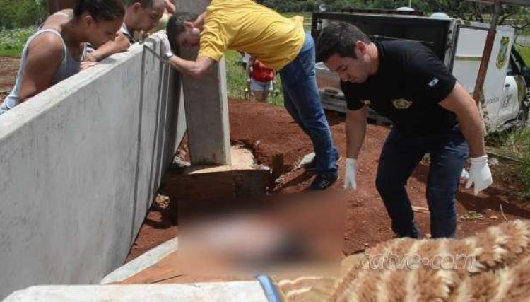 Mulher é encontrada morta dentro de buraco
