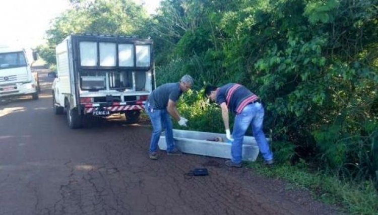 Corpo de mulher é encontrada com sinais asfixia em estrada rural em Toledo