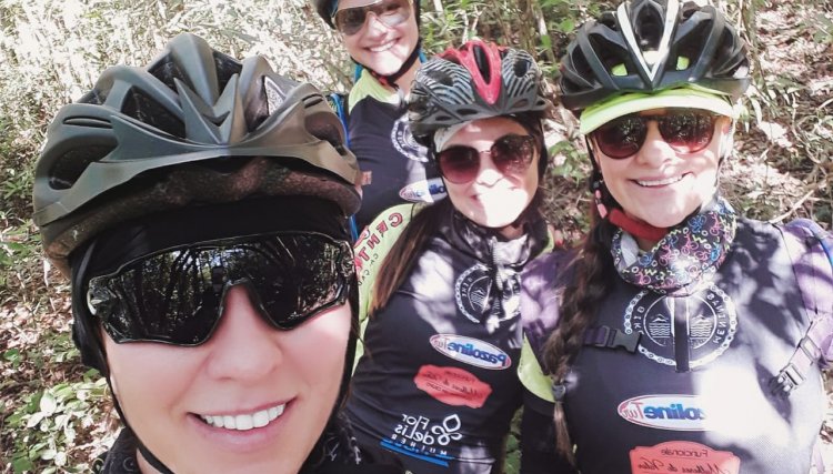 Mulheres de Cafelândia criam grupo de ciclismo para melhorar a qualidade de vida 