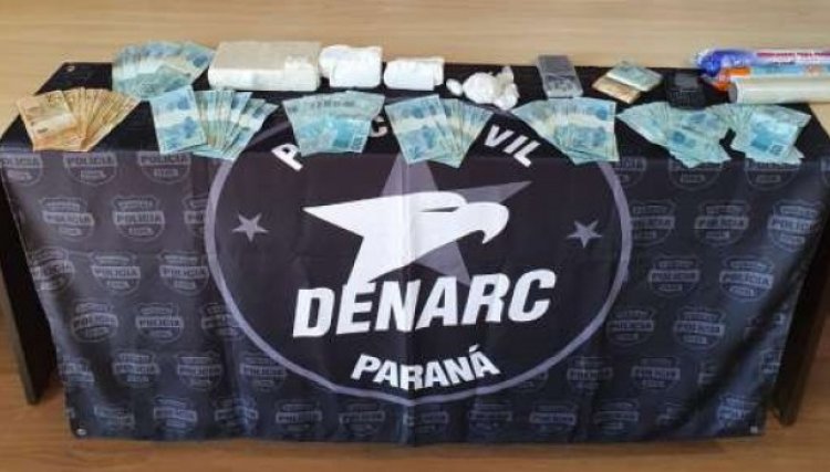 Policia apreende drogas em Cafelândia 