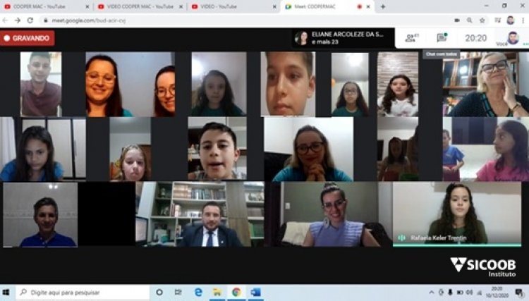 Instituto Sicoob: Realizada primeira assembléia online da Cooperativa Mirim - Coopermac de Assis Chateaubriand