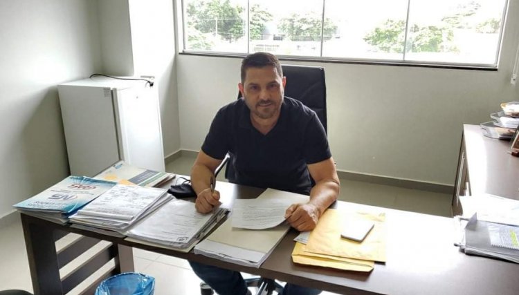 Presidente da Câmara Municipal, Vereador Dil, já iniciou os trabalhos no Poder Legislativo