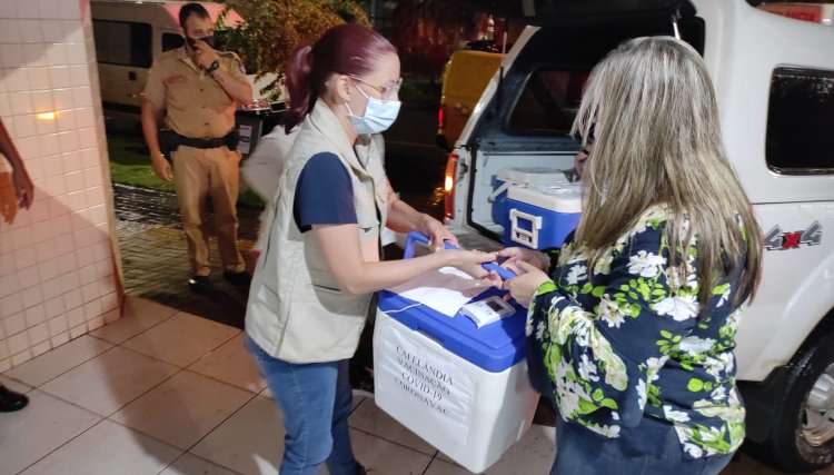 Cafelândia deve iniciar vacinação contra a Covid-19 hoje 