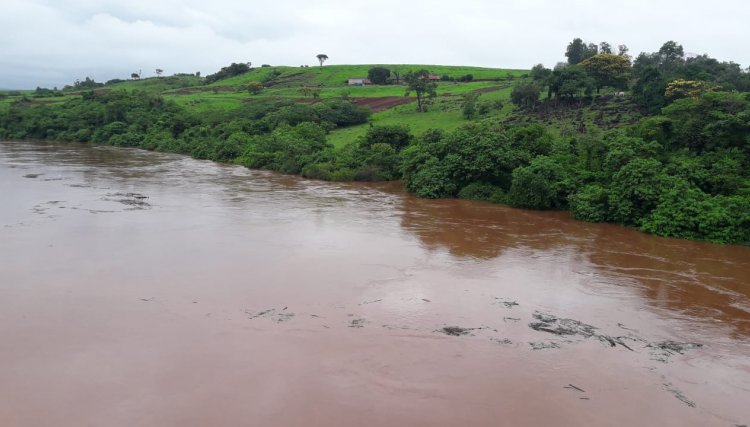 Grande quantidade de chuva na bacia do Rio Piquiri pode causar transbordamento