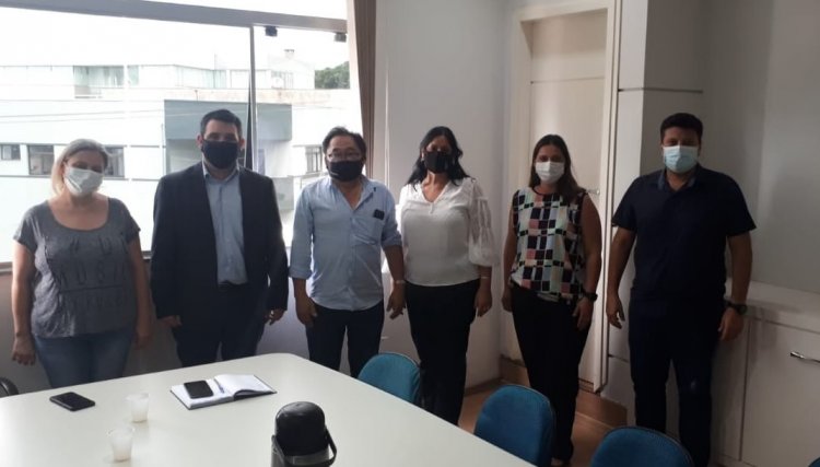 Dr. Culestino Kiara esteve nessa terça-feira (26) em Cascavel junto a 10ª Regional de Saúde