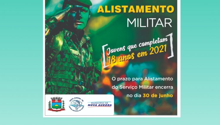 Número de Jovens que realizaram alistamento em Nova Aurora até o momento ainda é baixo