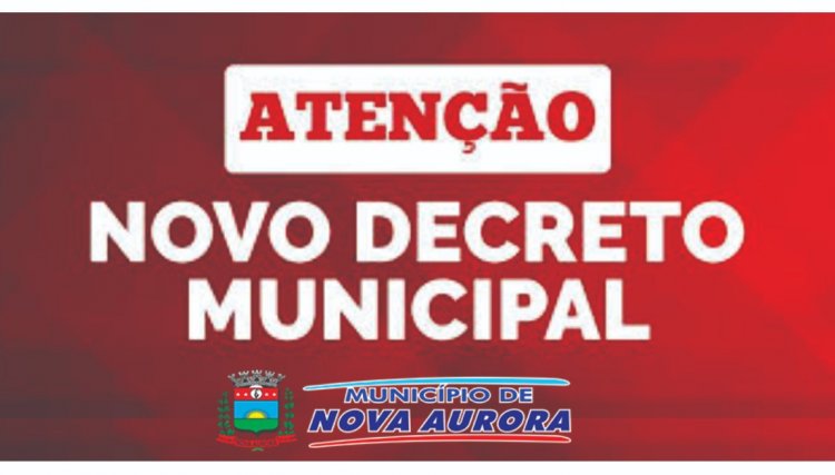 Após reunião com a Administração de Cafelândia Nova Aurora edita novo Decreto que vem com mudanças para os finais de semana