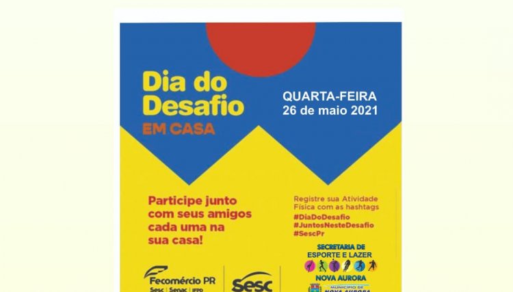 Nova Aurora participa do "Dia do Desafio" nesta quarta-feira