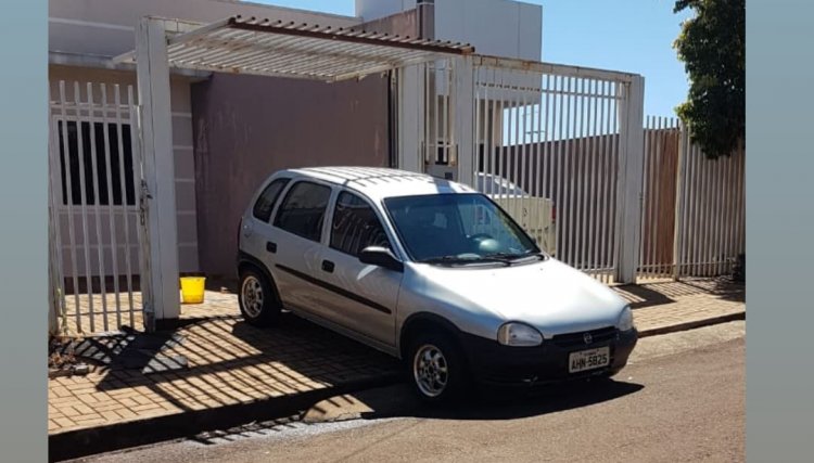 Corsa é furtado na madrugada desta segunda em Corbélia