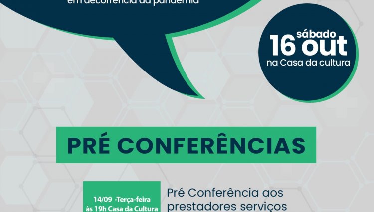 Cafelândia realiza Conferência Municipal de Saúde em outubro e inicia pré conferências em setembro