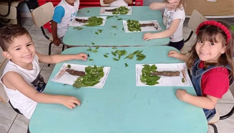 Escolas Municipais de Nova Aurora comemoram Dia da Árvore