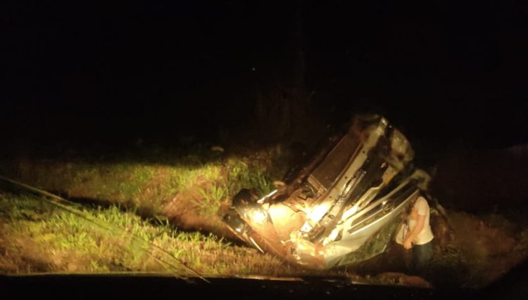 Grave acidente é registrado na PR 180 entre Cafelândia e Nova Aurora 