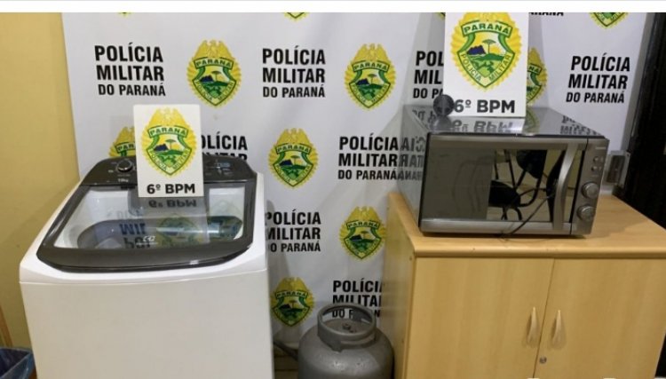 Produtos furtados em Corbélia são recuperados pela PM e GM em Cascavel