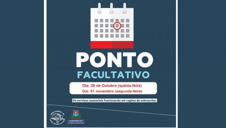 Repartições públicas de Nova Aurora não realizarão atendimento nesta quinta-feira, 28 e na próxima segunda-feira, 01