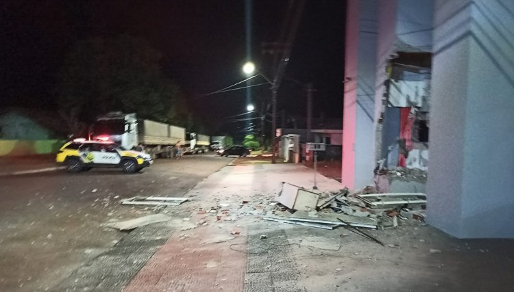 Polícia Militar divulga Nota oficial do roubo em Banco de São Pedro do Iguaçu 