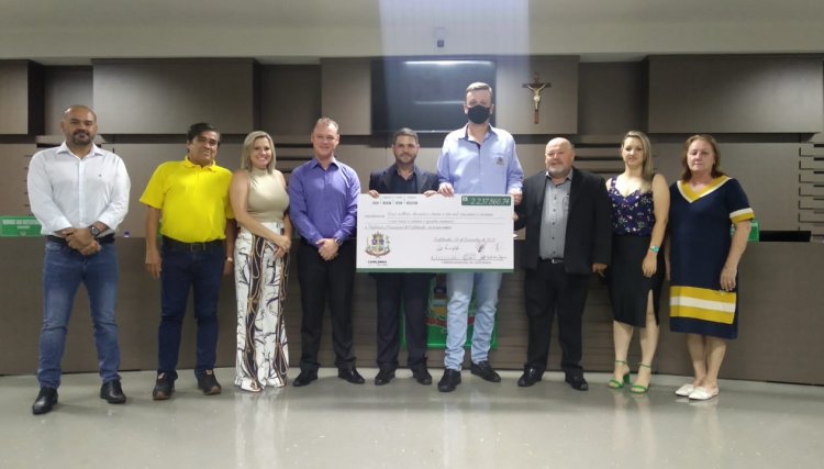Câmara de Vereadores devolve ao executivo cafelandense mais de R$2,2 milhões em sobras