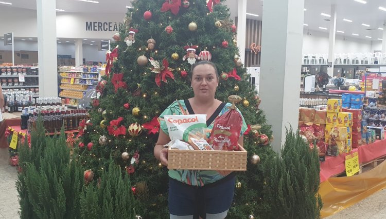 Aline Lunardi de Oliveira é a ganhadora do sorteio do O Novo Oeste e do Copacol Supermercados