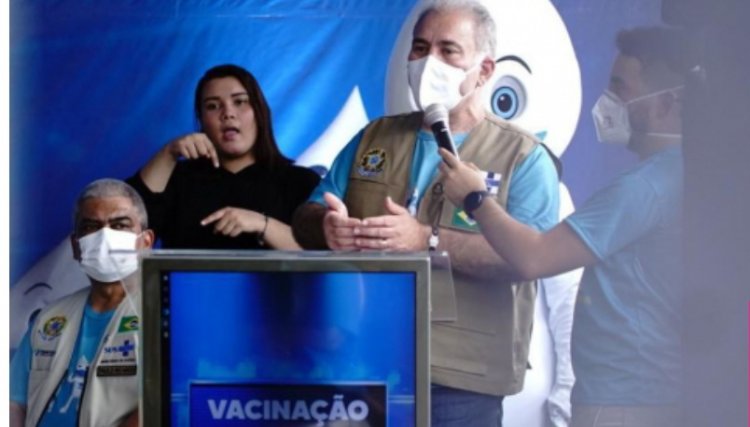 Ministro destaca importância do ciclo vacinal completo contra Covid-19