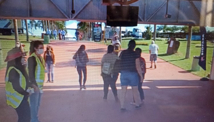 Tecnologia de ponta: Painel registra temperatura de visitantes do Show Rural