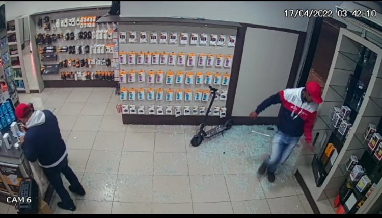 Mesma loja furtada em Cafelândia é em Nova Aurora e prejuízos passam de R$ 40 mil, veja o vídeo