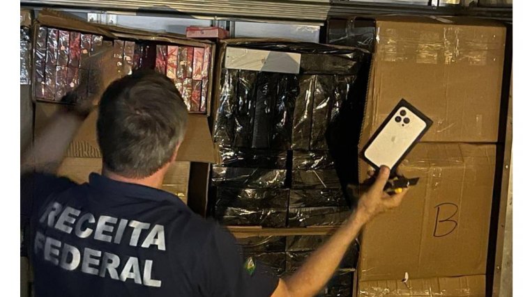 R$ 2 milhões em produtos da Apple foram apreendidos em fundo falso 