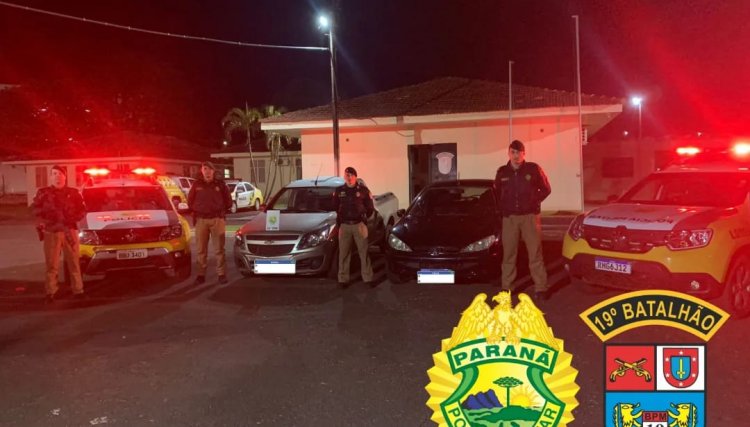 Polícia de Assis prende dois homens com carro roubado e drogas 