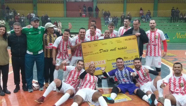 Nova Aurora é campeão em Copa de Futsal em Formosa do Oeste