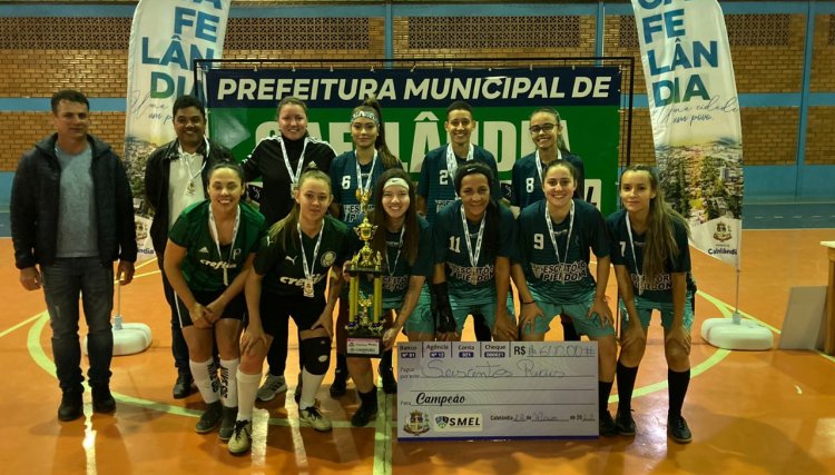 Escola André Luiz se consagra campeã do 8º Campeonato Municipal de Futsal de Cafelândia