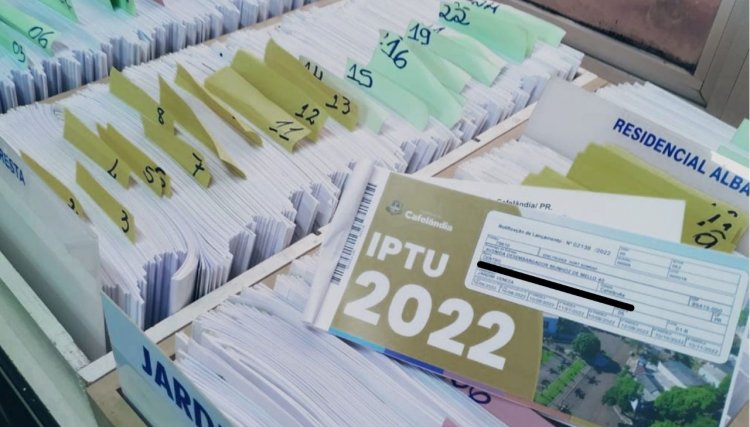 Contribuinte cafelandense tem até dia 10 de junho para quitar primeira parcela do IPTU ou realizar o pagamento à vista com 5% de desconto