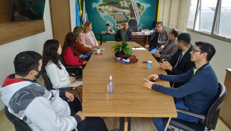 Empresários de Nova Aurora se reúnem com Executivo e Legislativo para falar de segurança