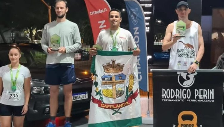 Atletas cafelandenses conquistam pódio em circuito de corrida em Cascavel