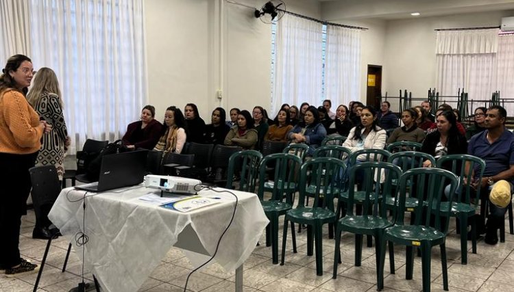 A Secretaria de Educa&ccedil;&atilde;o de Nova Aurora realizou palestra em parceria com a Itaipu 