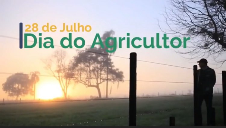 A Administração de Nova Aurora deixa homenagem ao Dia do Agricultor