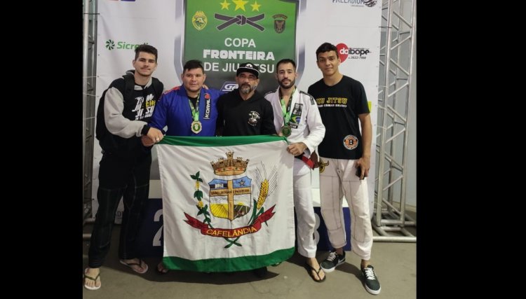 Cafelândia participa da Copa Fronteira de Jui Jitsu e conquista pódio de campeão