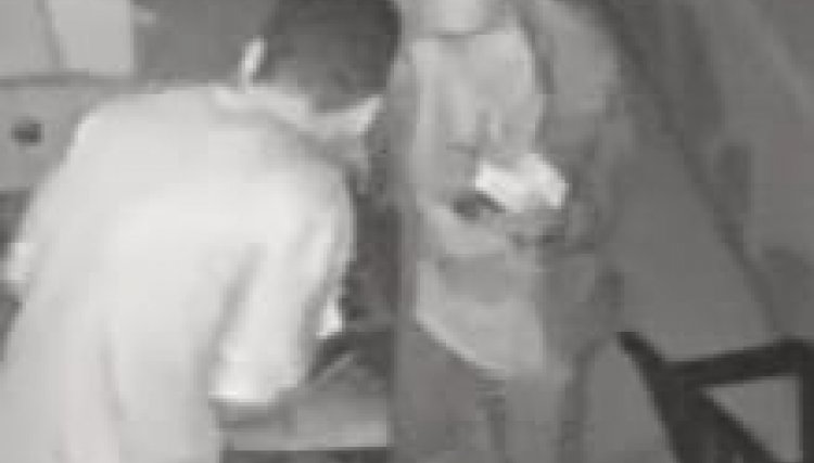 Criminosos arrombam porta para furtar loja em Anahy, veja o vídeo 