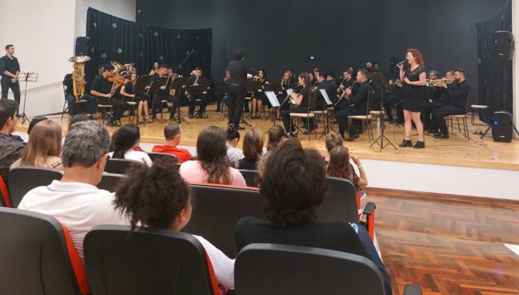 Cafel&acirc;ndia recebe Banda Sinf&ocirc;nica de Palotina