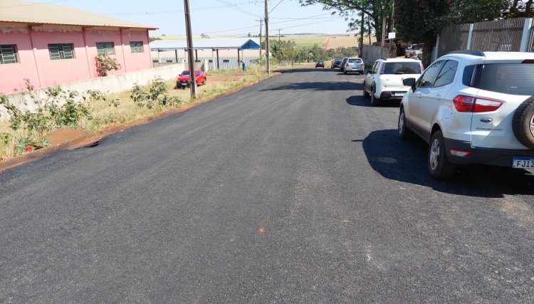 Cafel&acirc;ndia inicia reperfilamento asf&aacute;ltico no Parque Industrial