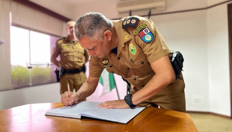 Coronel Garcez assume o 5º Comando Regional da Polícia Militar do PR