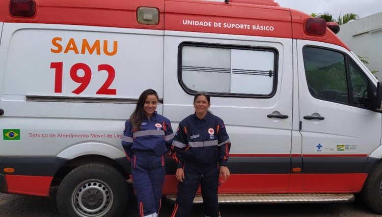 Socorristas do Samu realizam mais um parto a bordo de ambulância