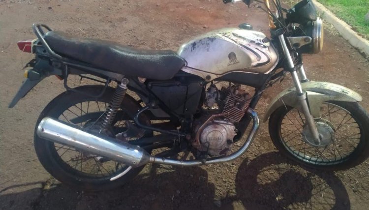 Motocicleta que foi furtada do pátio da Polícia Civil é recuperada pela PM