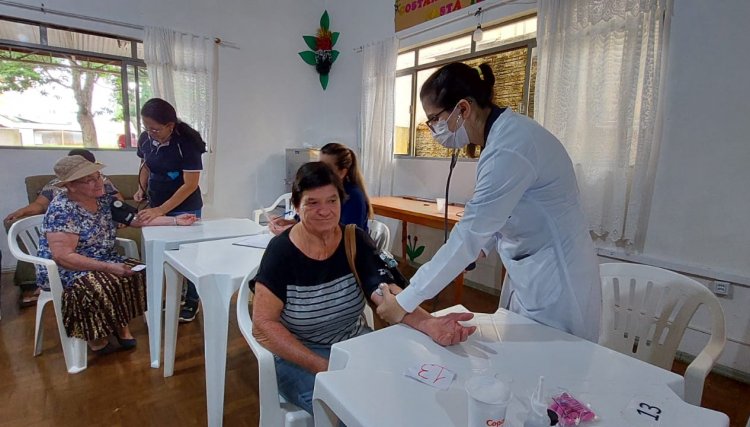 Saúde de Cafelândia realiza reuniões mensais do Hiperdia