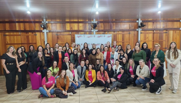 Acicaf Mulher encerra ciclo de palestra do Clube de Capitãs em Cafelândia 