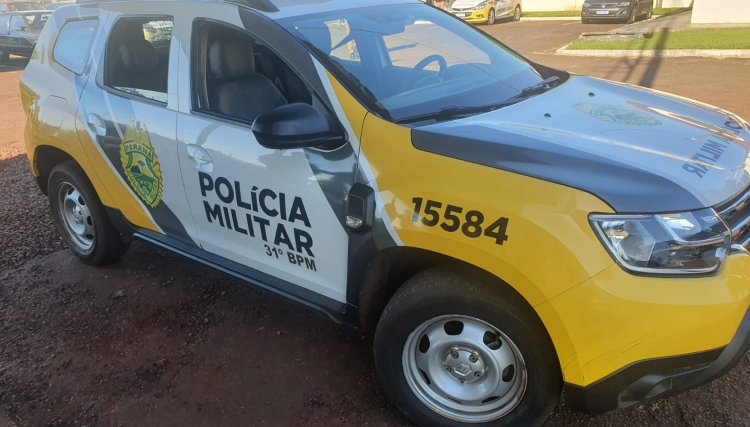 Polícia Militar prende homem no centro de Nova Aurora