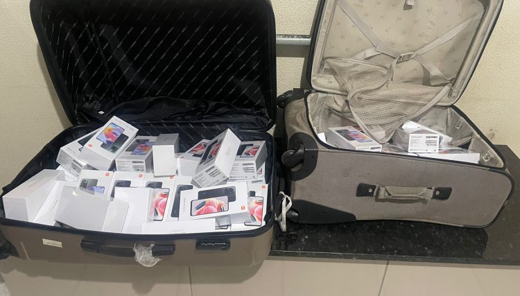 Celulares são apreendidos pela Polícia em Corbélia 