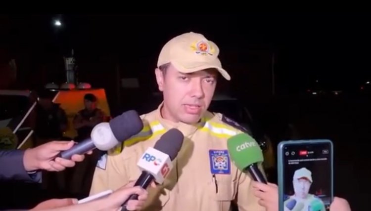 Capitão do Corpo de Bombeiros atuliza informações sobre o acidente na C-Vale 