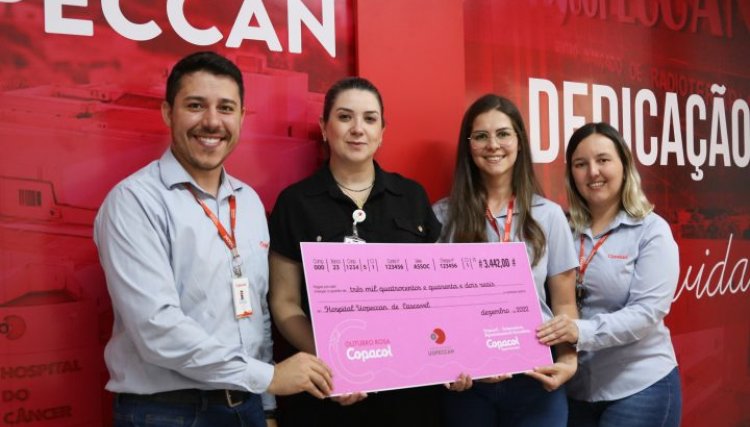 Uopeccan recebe doa&ccedil;&atilde;o de R$ 3,4 mil da Copacol