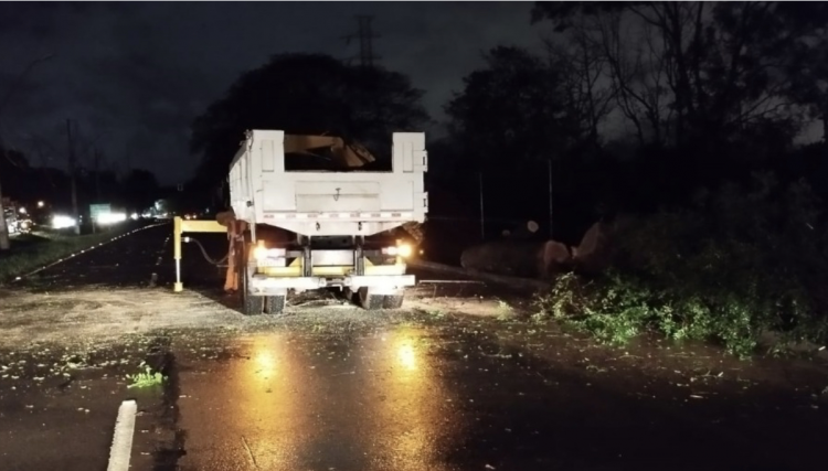 Itaipu junta-se à força-tarefa para reparar danos do temporal em Foz do Iguaçu