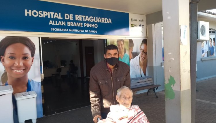 Pioneiro Moacir Coutinho de Cascavel, vence a Covid-19 aos 95 anos