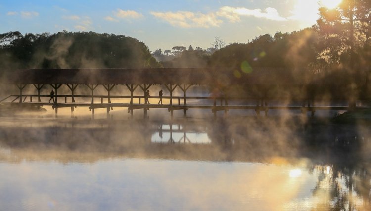 15 municípios registram as temperaturas mais baixas do ano no Paraná, a previsão e deste frio intenso até quarta-feira