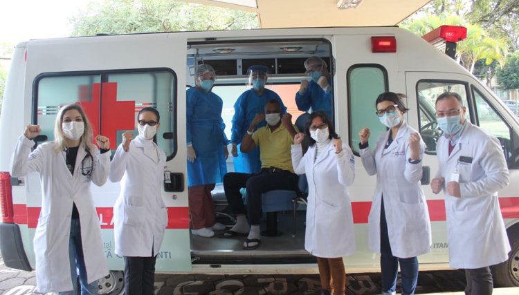 Hospital mantido pela Itaipu tem a oitava alta de paciente com Covid-19